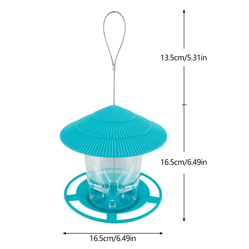 Hanging Bird Feeder with Multiple Hole Dispenser