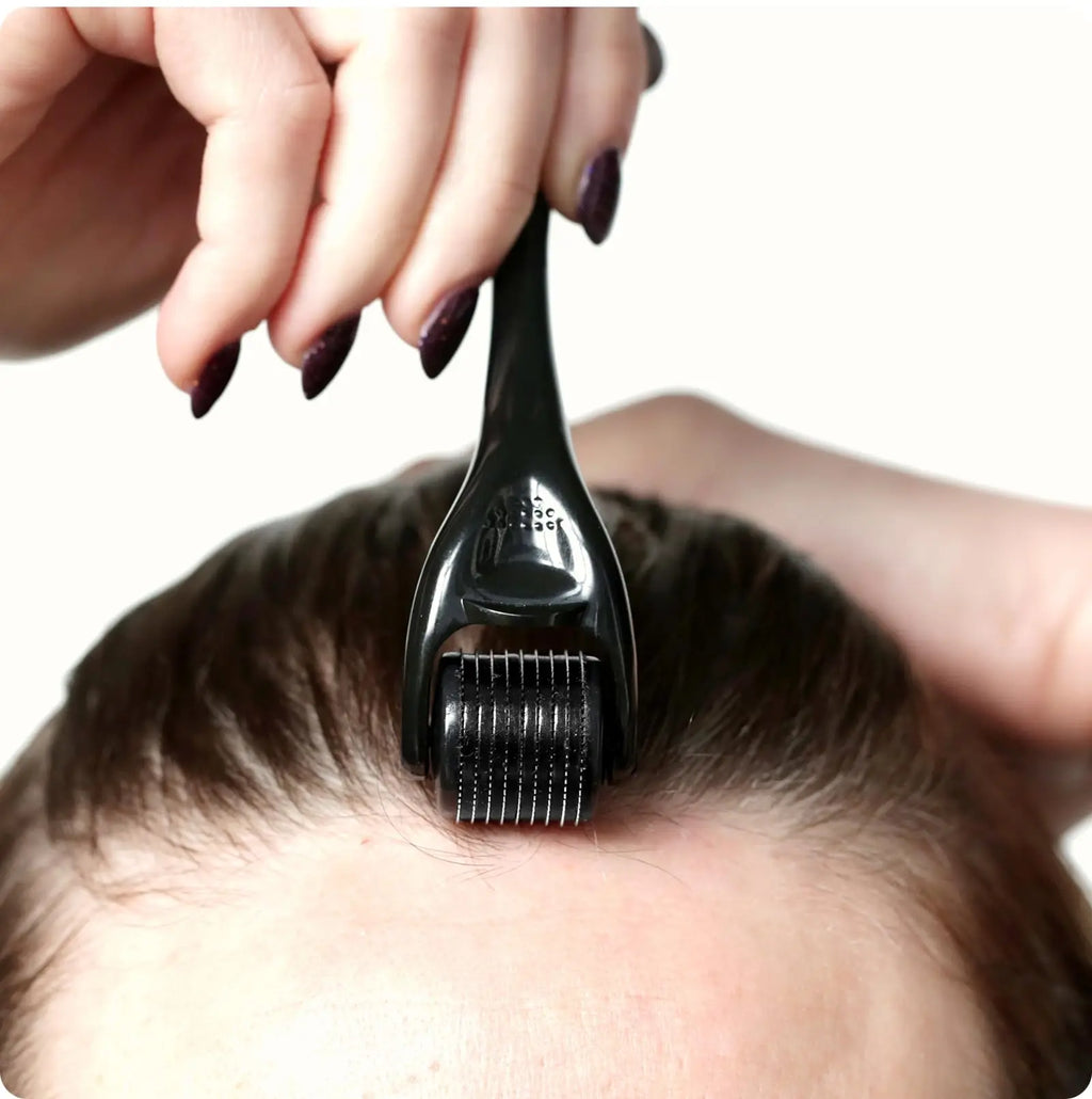 Derma Roller 540 Needles - Microneedling for Hair Growth & Face Care