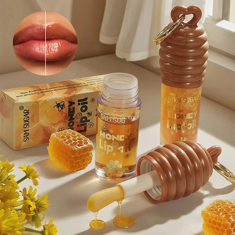 Honey Lip Balm - Longlasting Moisturizing With Transparent Pearlescent