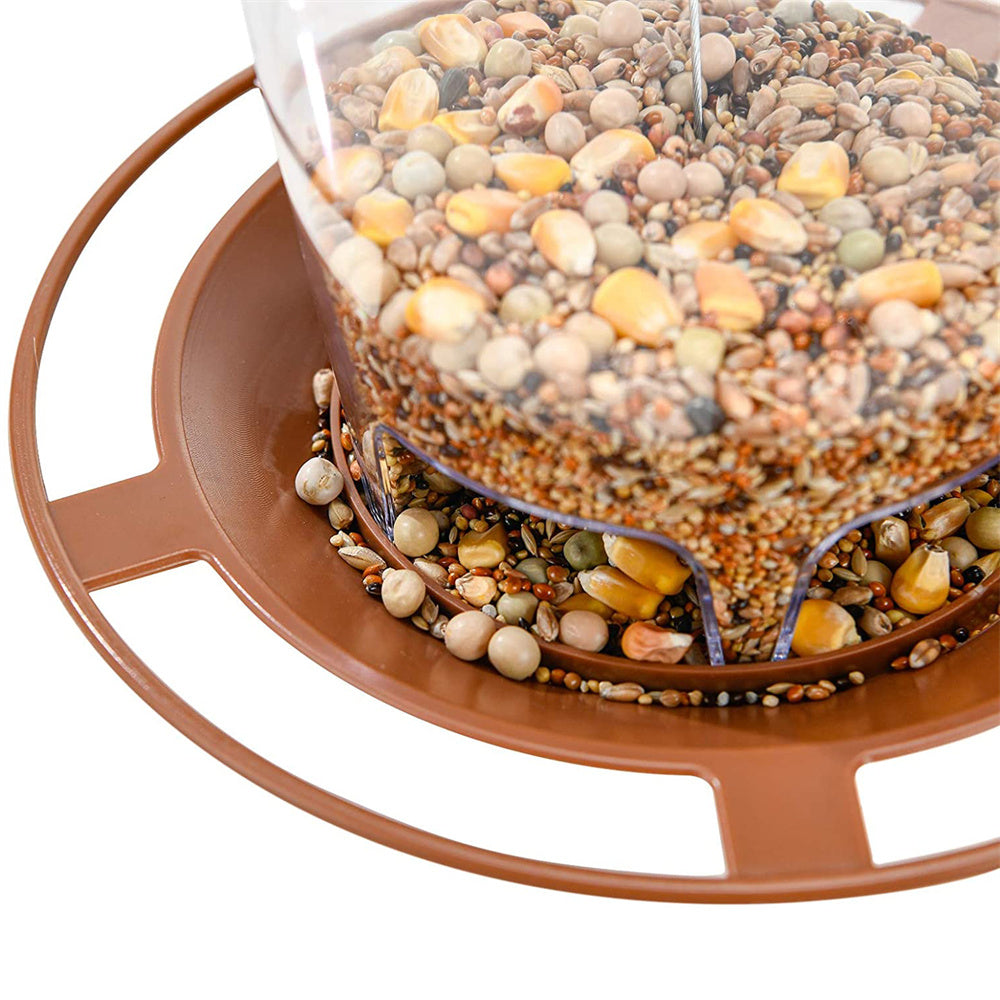 Hanging Bird Feeder with Multiple Hole Dispenser