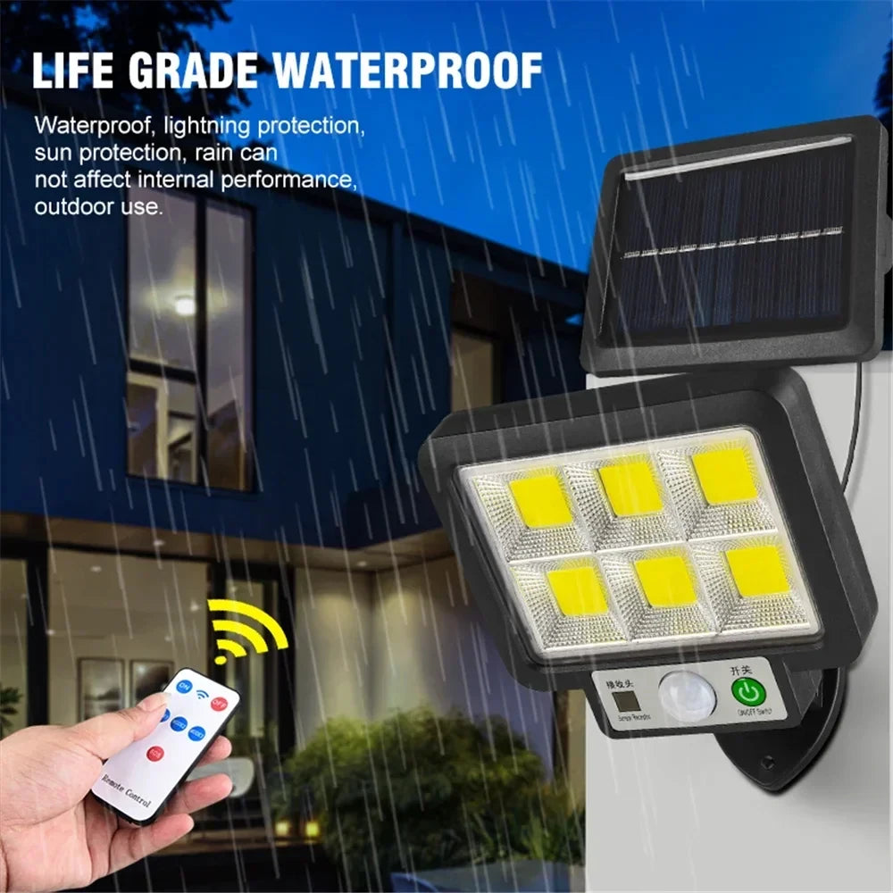 Outdoor Solar LED Wall Light