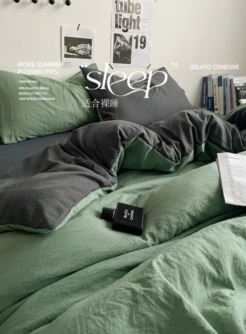 Duvet Cover with pillowcases and sheet