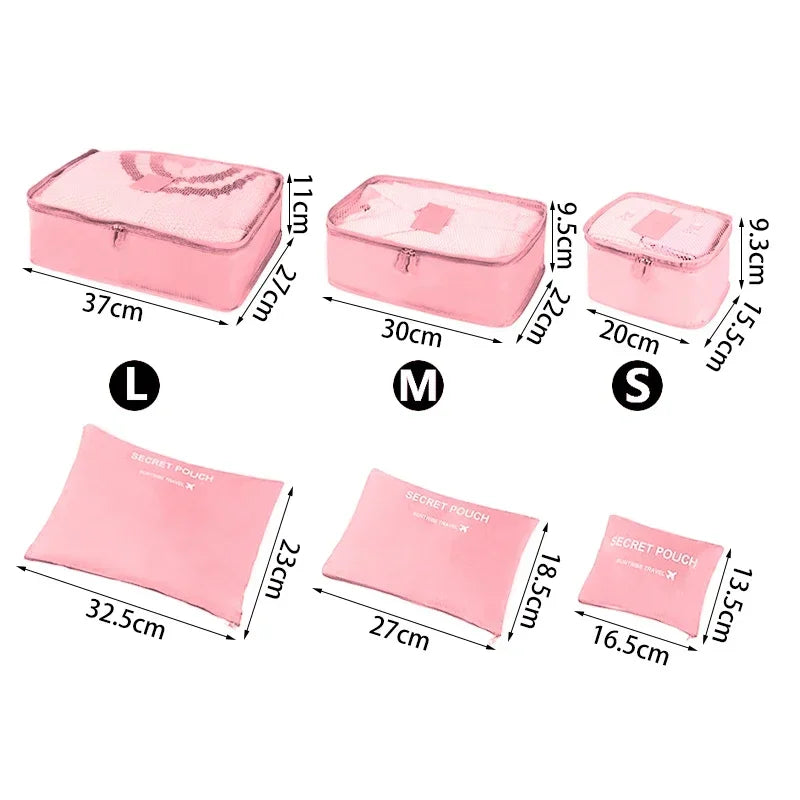 Luggage Organizer Bag Set