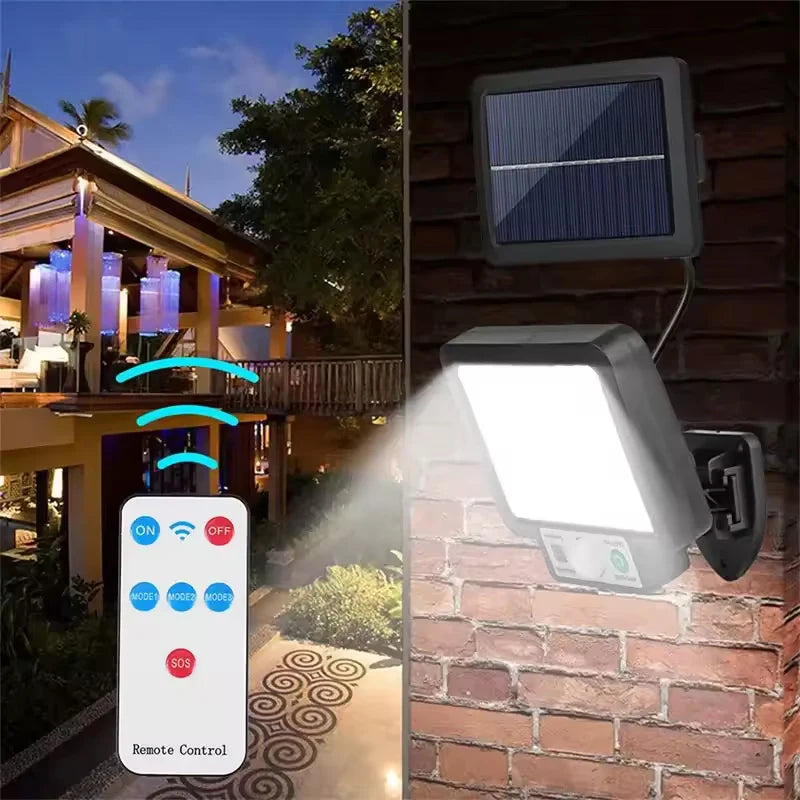 Outdoor Solar LED Wall Light