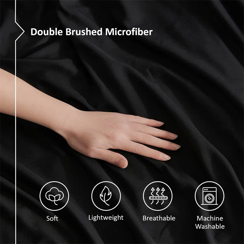 Washed Cotton Duvet Cover Set