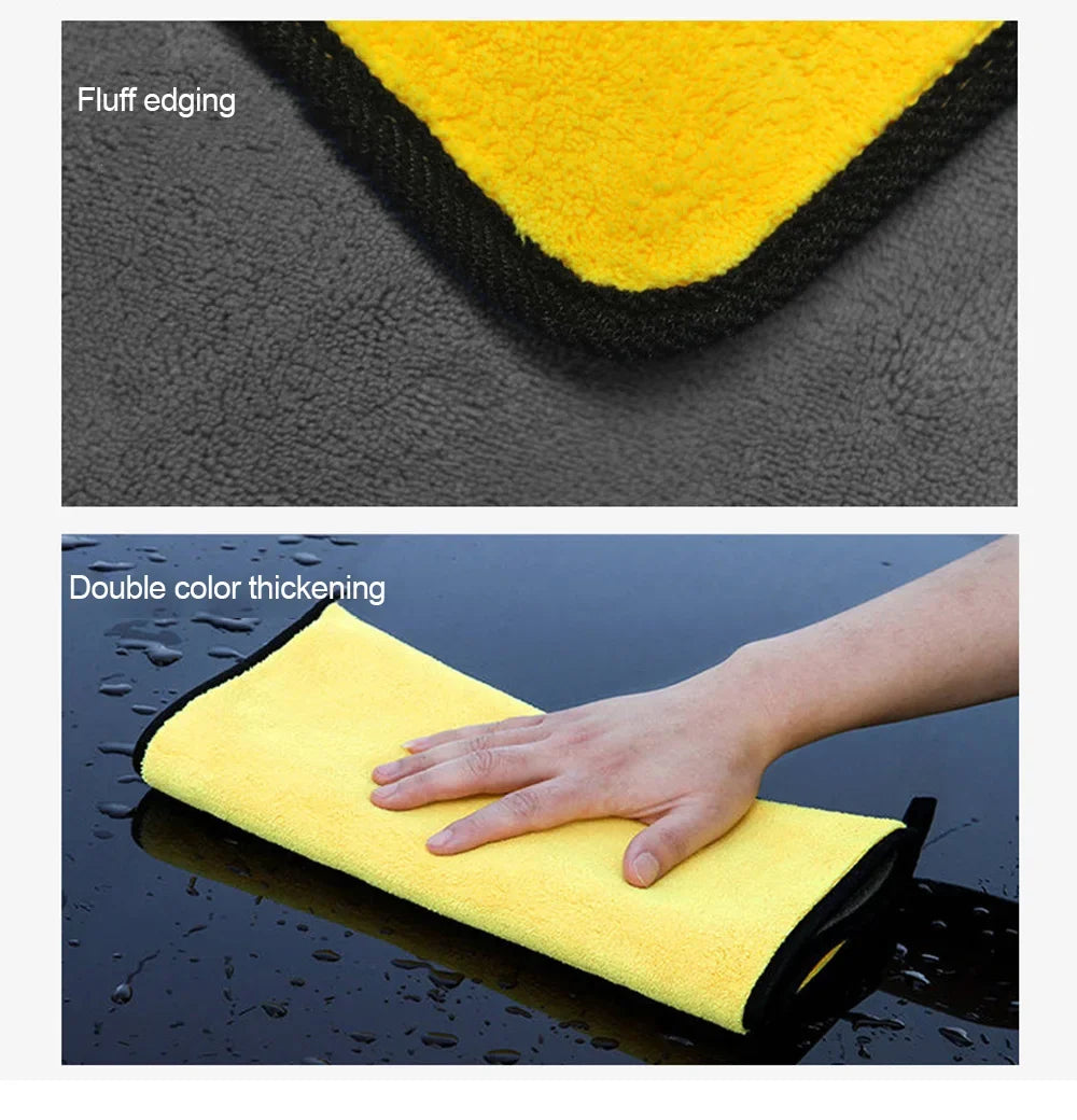 Thickened Microfiber Car Wash & Drying Cloth