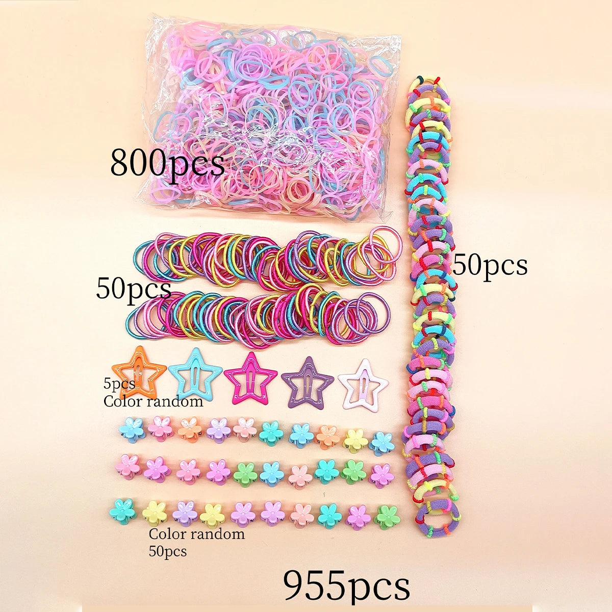 Mixed Hair Accessories Set
