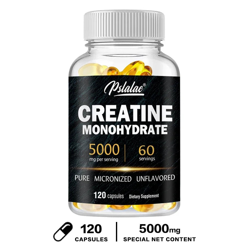 Creatine Monohydrate Powder - Strength, Endurance & Muscle Building