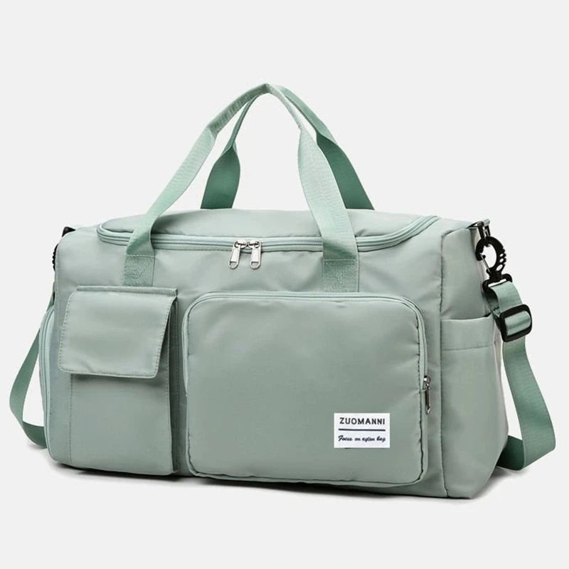 Duffle Bag with Shoe Compartment