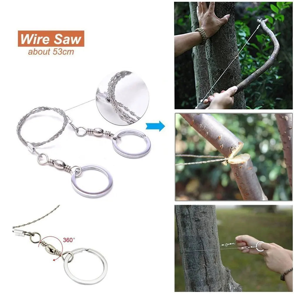 Outdoor Emergency Survival Gear Set - Camping & Hiking