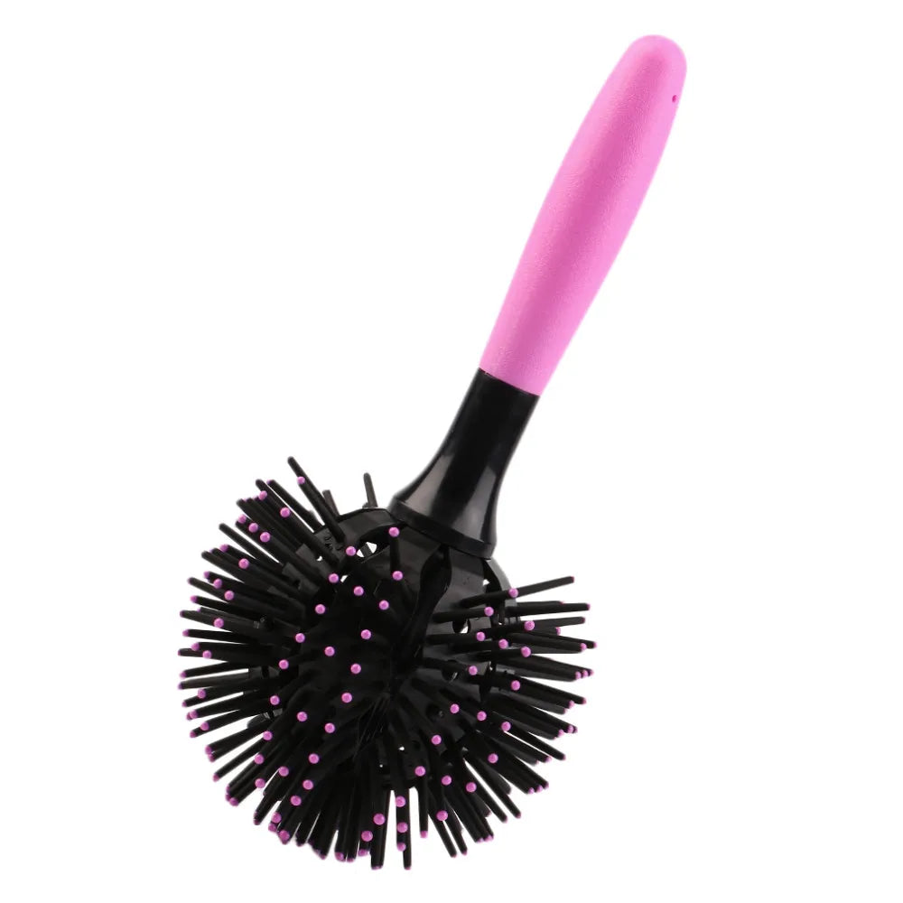 3D Round Ball Styling Hairbrush