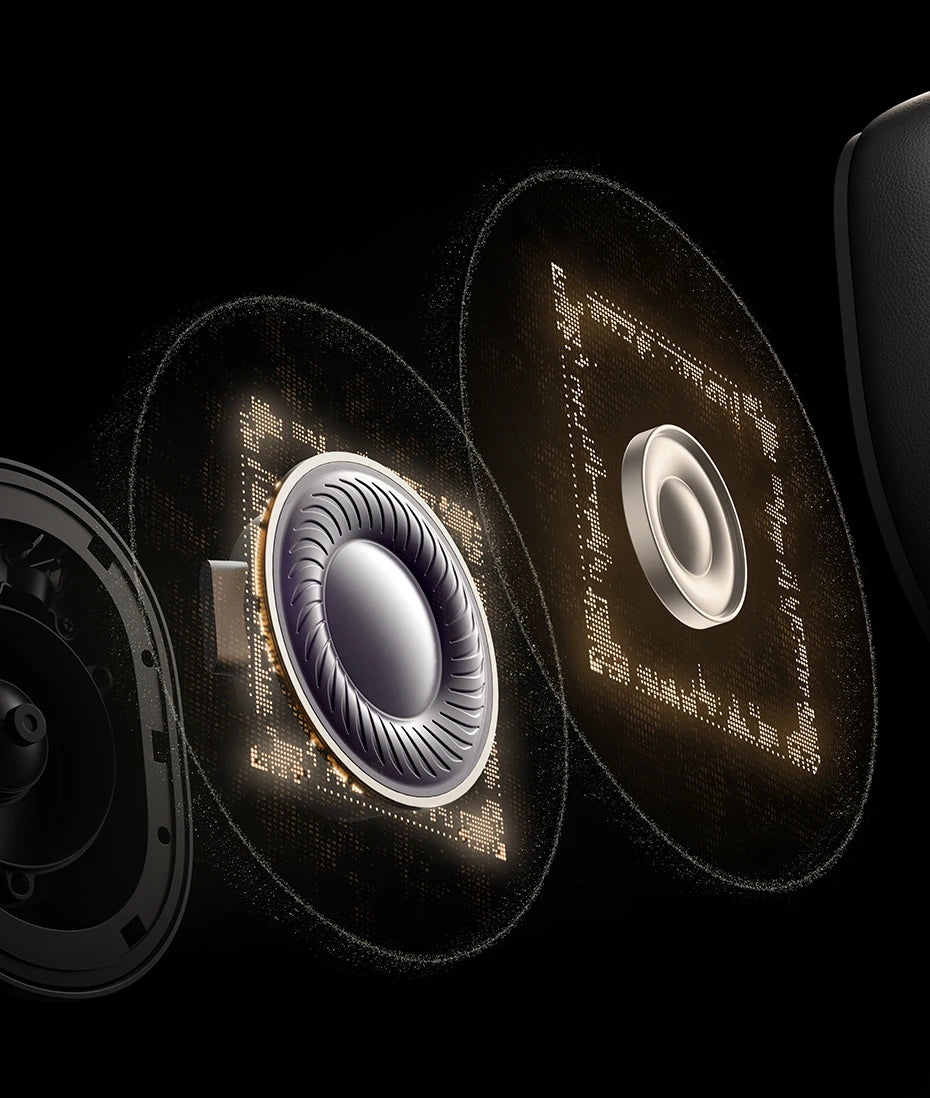 Wireless Bluetooth Over-Ear Headphones with Hybrid ANC, Hi-Res LDAC & Spatial Audio