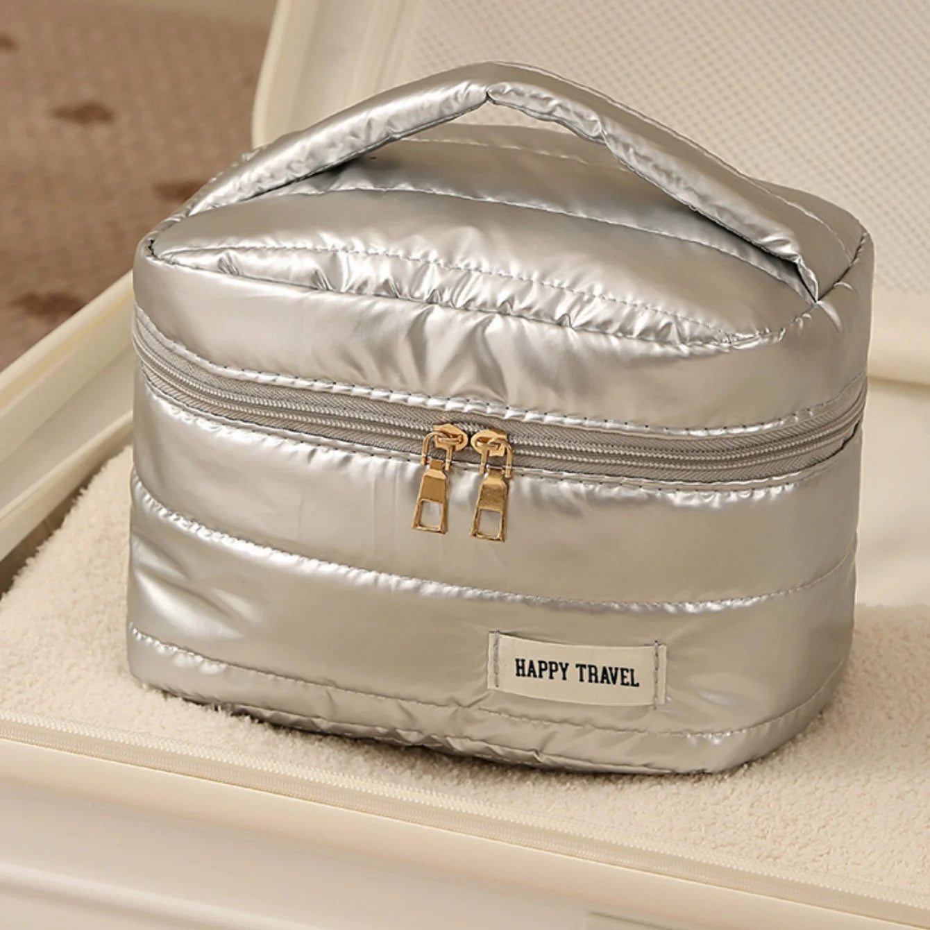 Waterproof Cosmetic & Toiletry Bag for Women