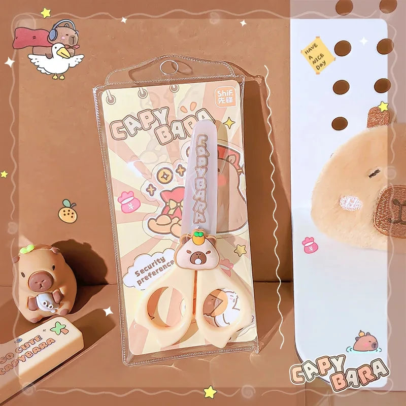 Capybara Mini Craft Scissors for Kids