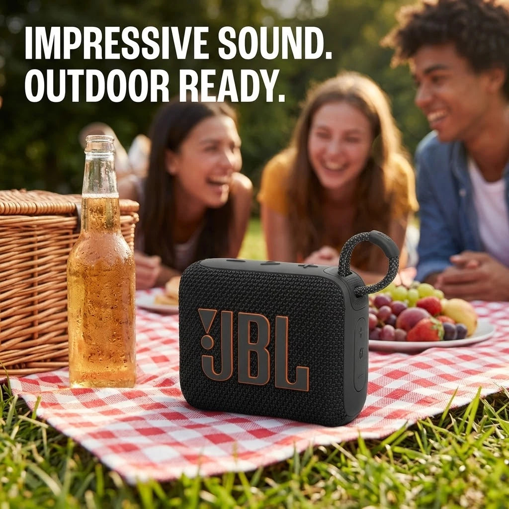 JBL Go 4 Mini Bluetooth Speaker – IP67 Waterproof