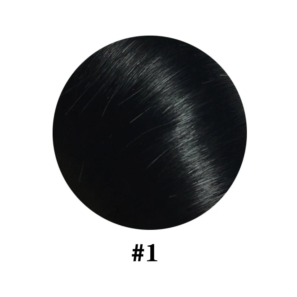 Straight Remy Human Hair Clip-In Extensions – Full Head Set, 8 Pieces