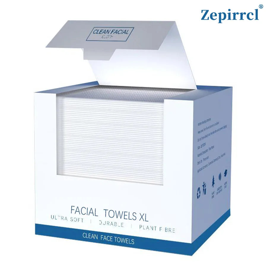 Thickened Disposable Face Towels – 40 Wipes per Box