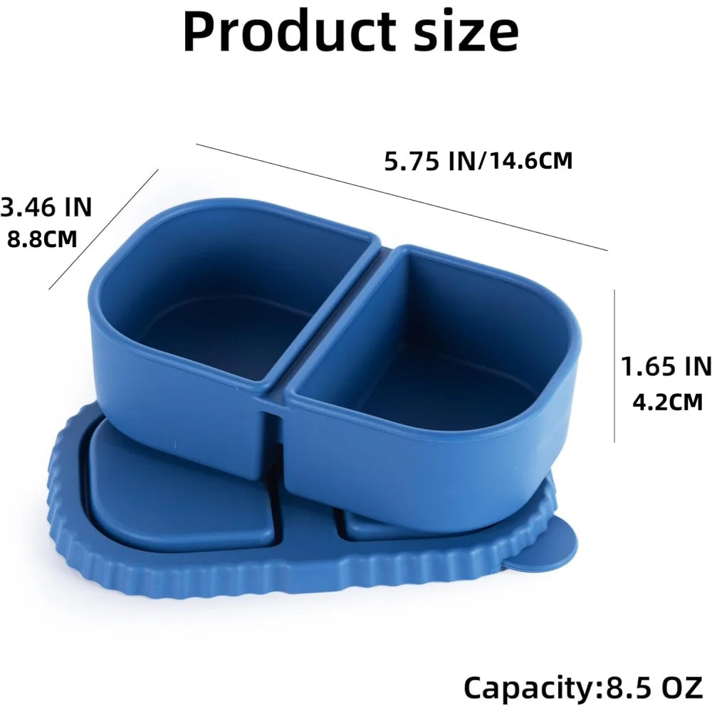 Silicone Snack Containers with Lids