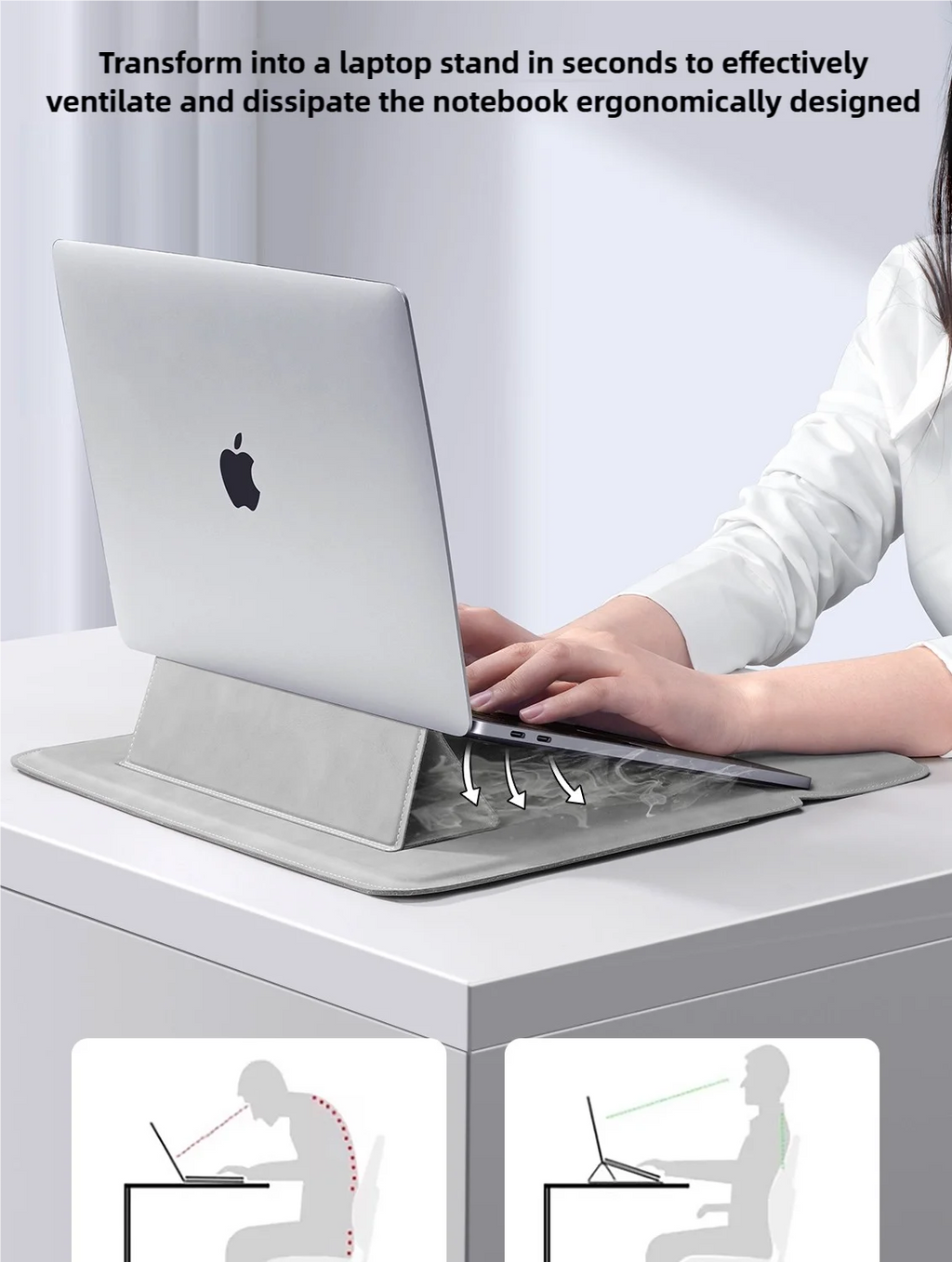 Laptop Sleeve Case - 13, 14, 15, 15.6 Inch for Huawei, HP, DELL, MacBook Air Pro 13 and 13.6