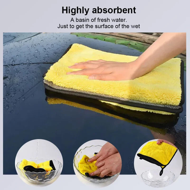 Thickened Microfiber Car Wash & Drying Cloth