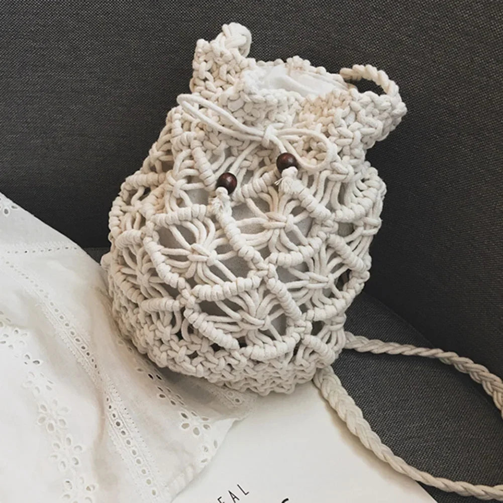 Handmade Women's Bucket Bag – Shoulder & Crossbody