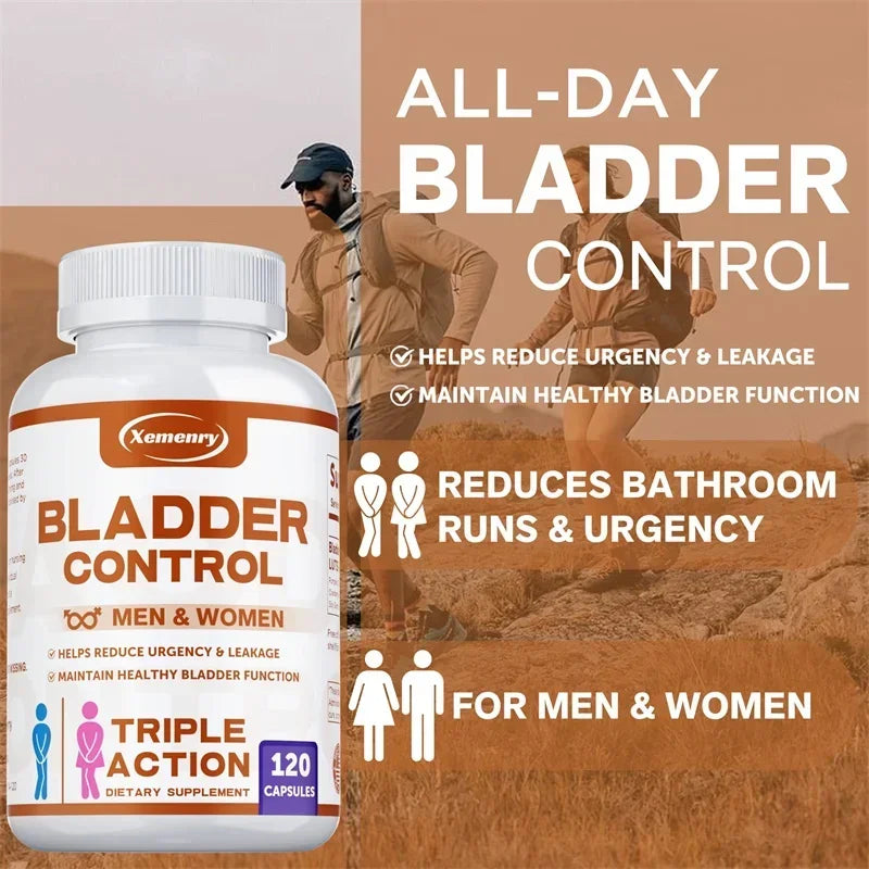 Bladder Control Supplement - Reduce Urgency & Support Healthy Function