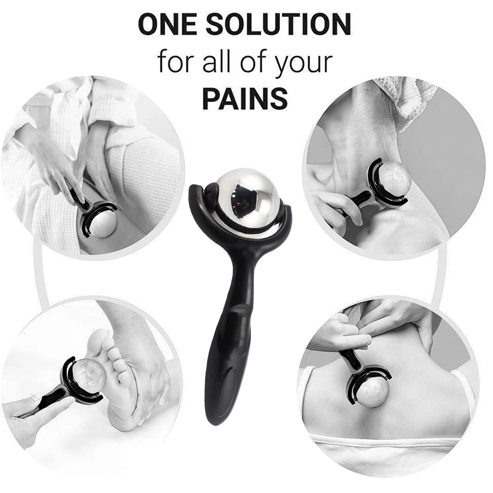 Massage Ball Roller - For Deep Tissue and Sore Muscle Relief