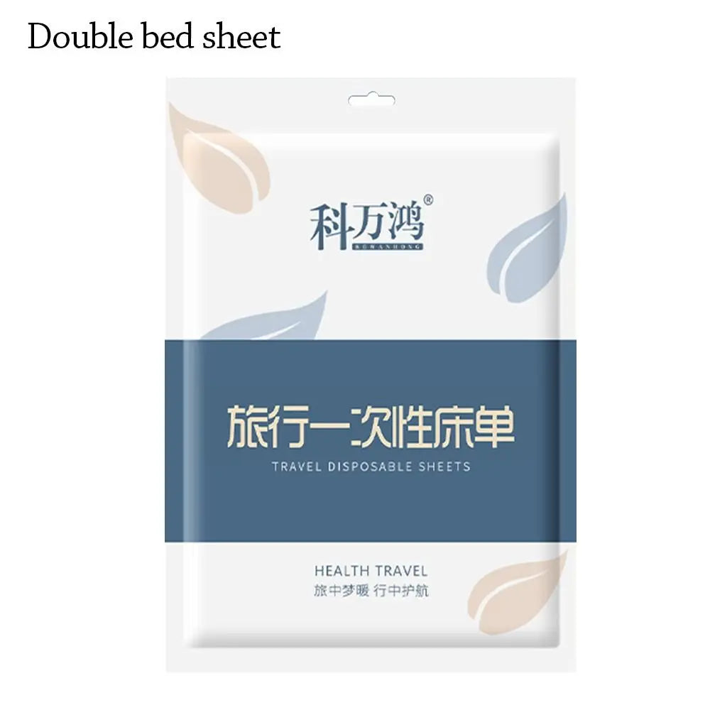 3/4-Piece Disposable Bed Set - Duvet Cover, Pillowcase and sheet