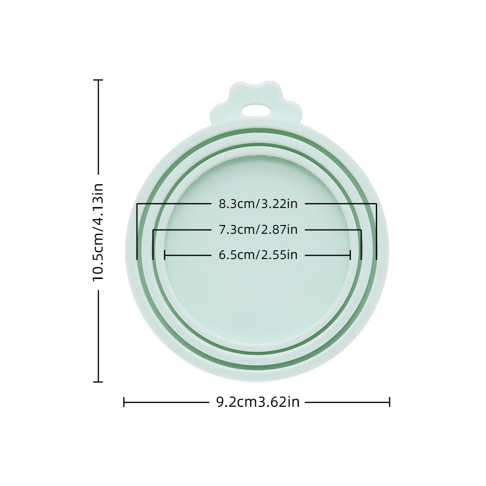 1 Reusable Silicone Pet Can Lid - Bpa Free