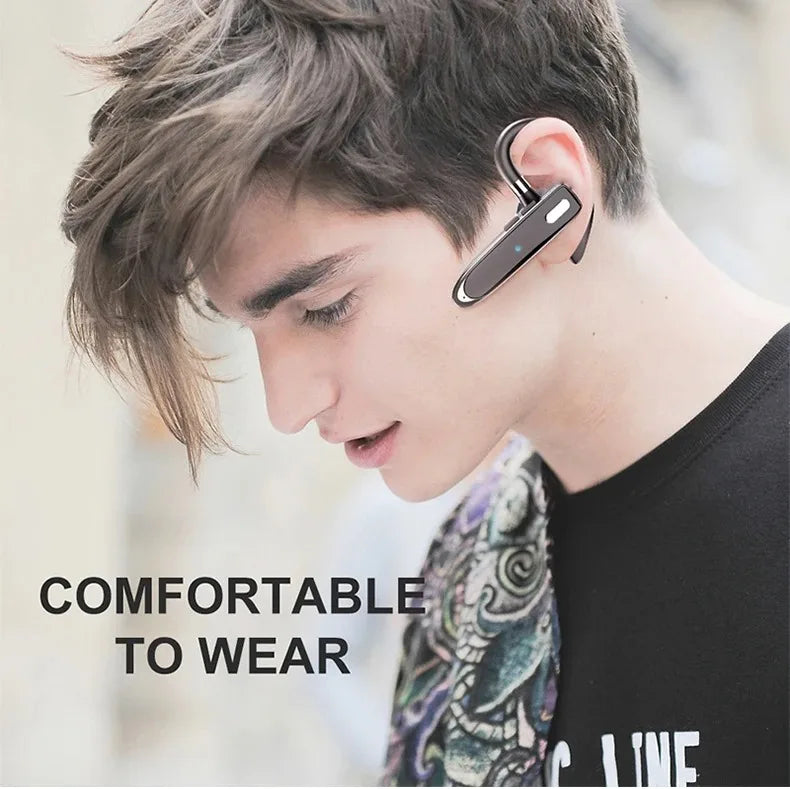 Wireless Bluetooth Earphones with ENC Noise-Cancelling Microphone