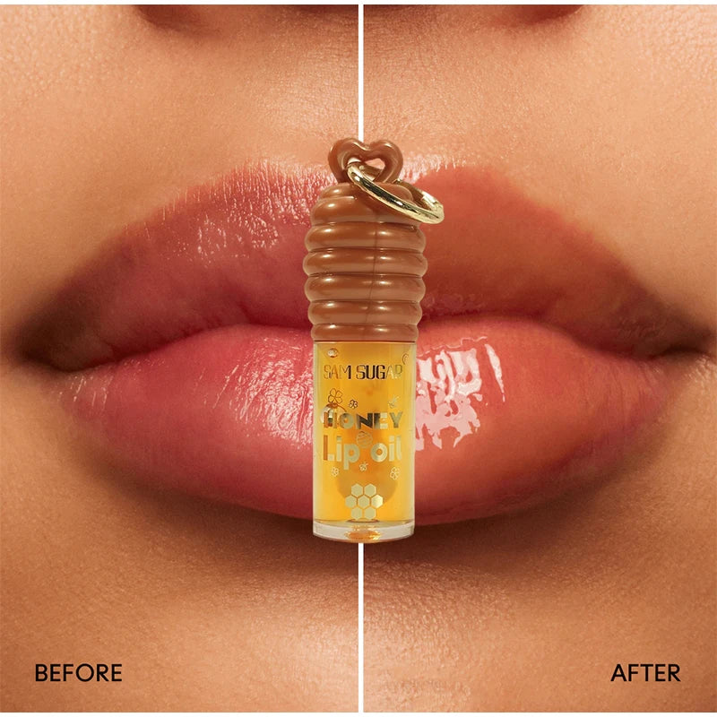 Honey Lip Balm - Longlasting Moisturizing With Transparent Pearlescent
