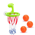 Kids Bath Toy - Suction Cup Basketball Hoop with 3 Balls