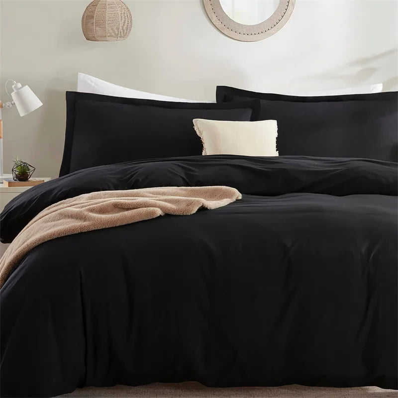 Washed Cotton Duvet Cover Set