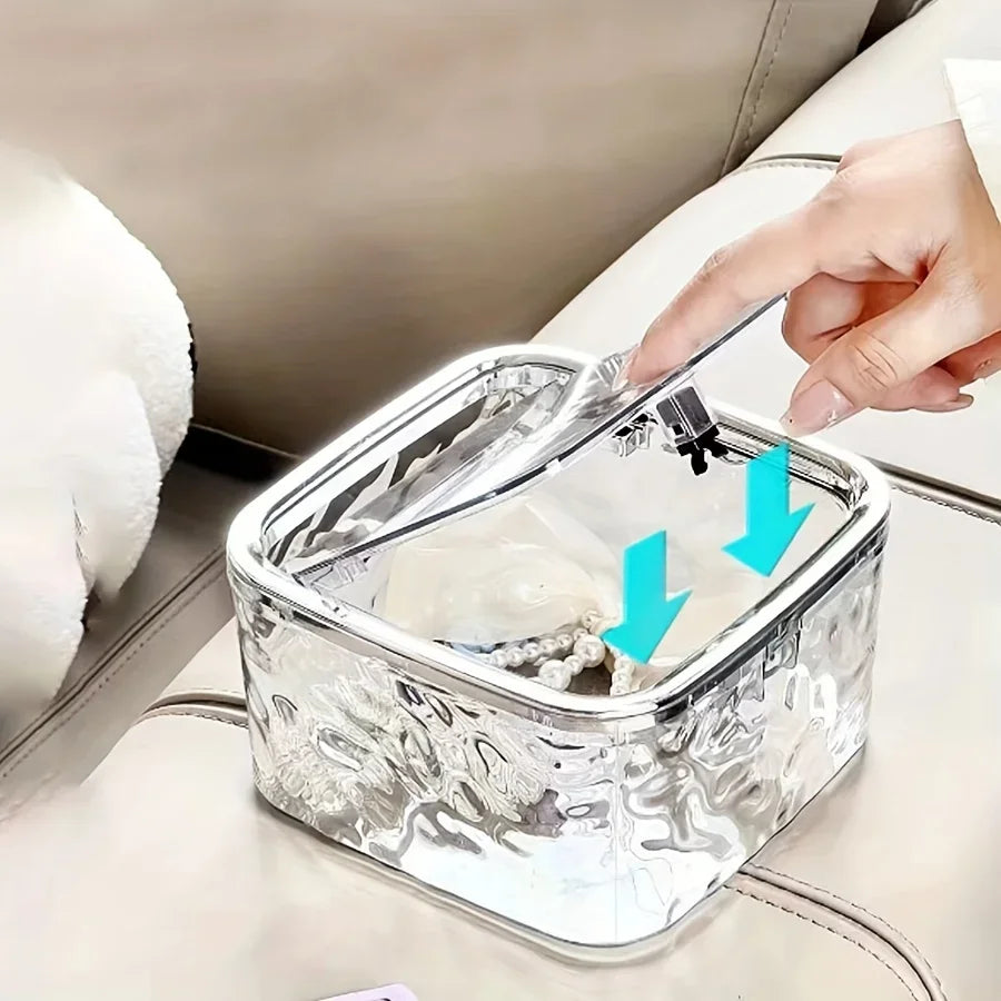 Clear Acrylic Hair Accessories Storage Box