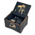 Wooden Wind-Up Music Box – Classic Melody Keepsake Gift