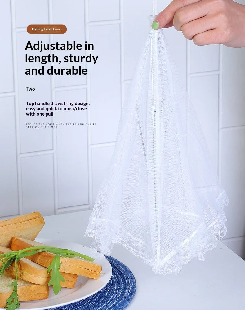 Folding Mesh Food Cover – Reusable Pop-Up Tent