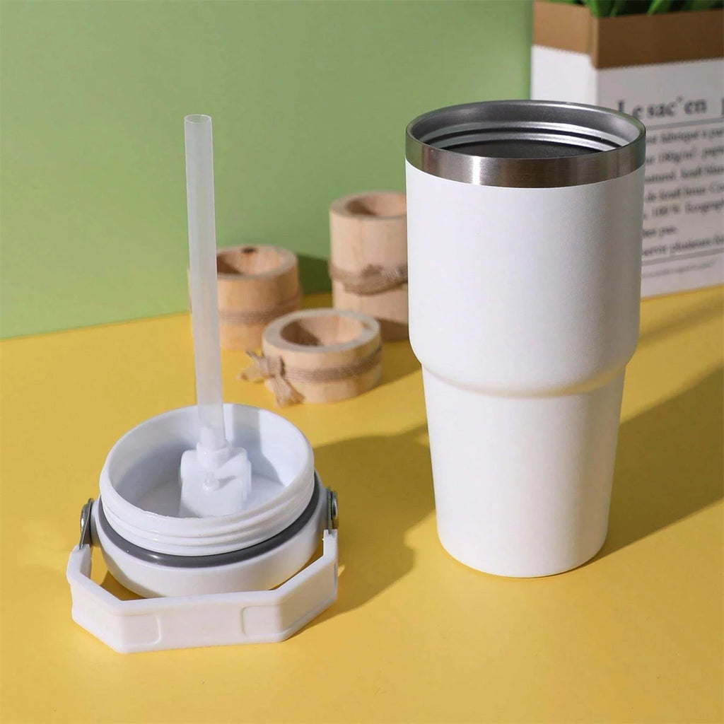 Stainless Steel Vacuum Tumbler with Lid – 20oz or 30oz