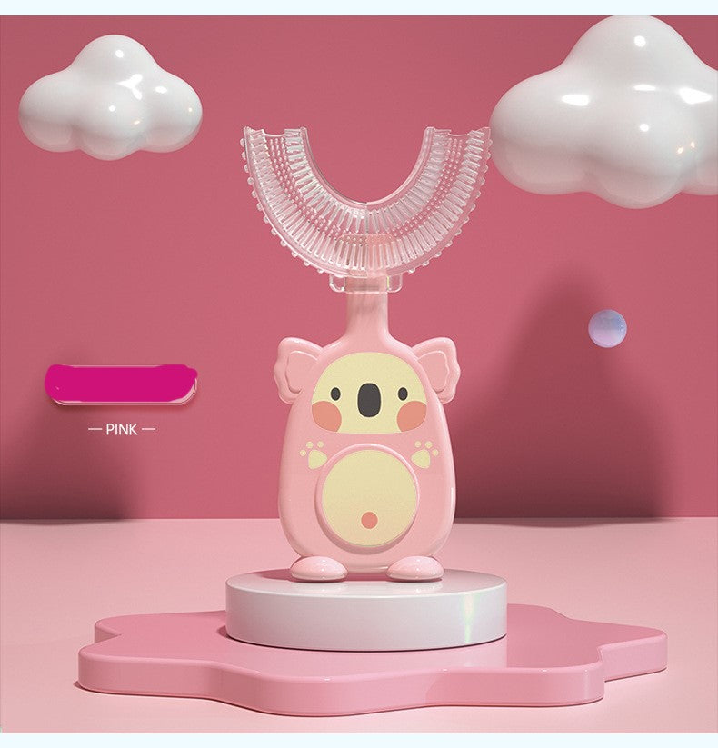 U-Shaped Silicone Toothbrush for Kids