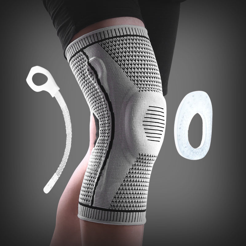 Silicone Sport Knee Pads – Patella Protector for Running & Cycling