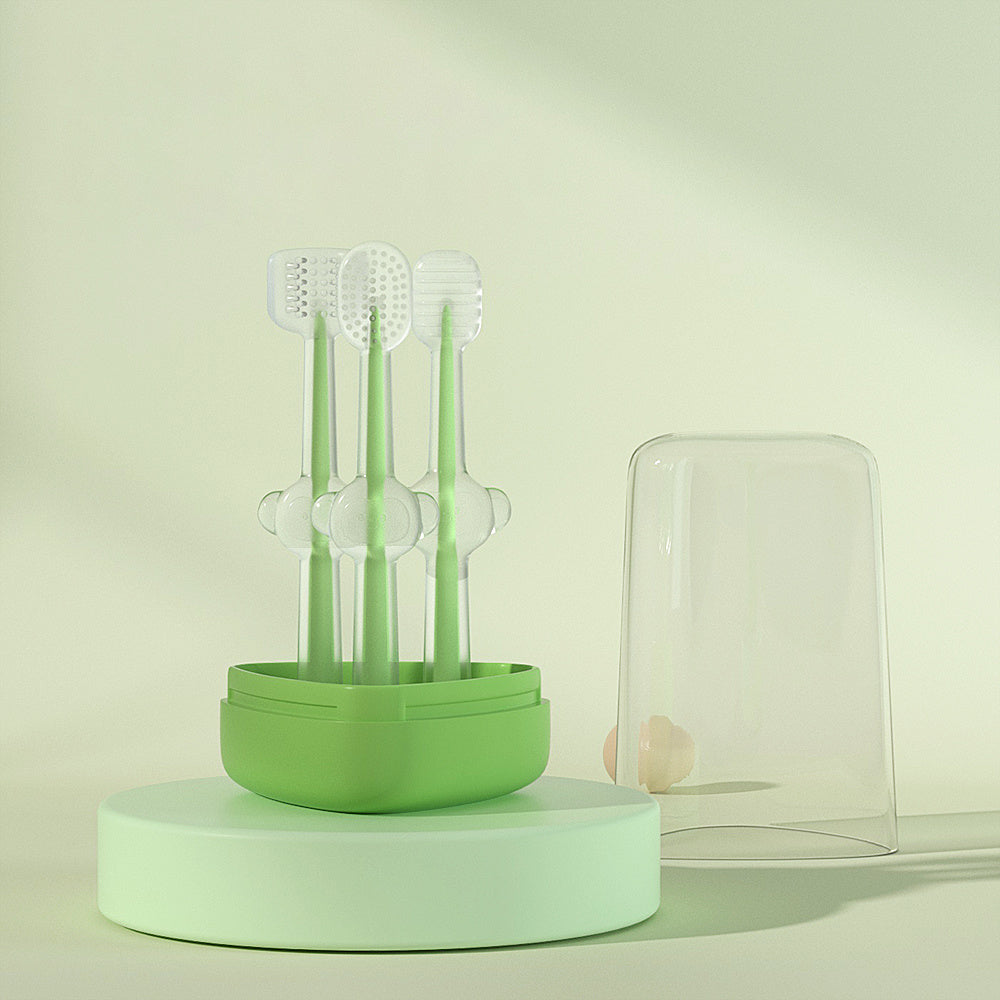 Pet Toothbrush - Silicone Dental Care for Cats & Dogs