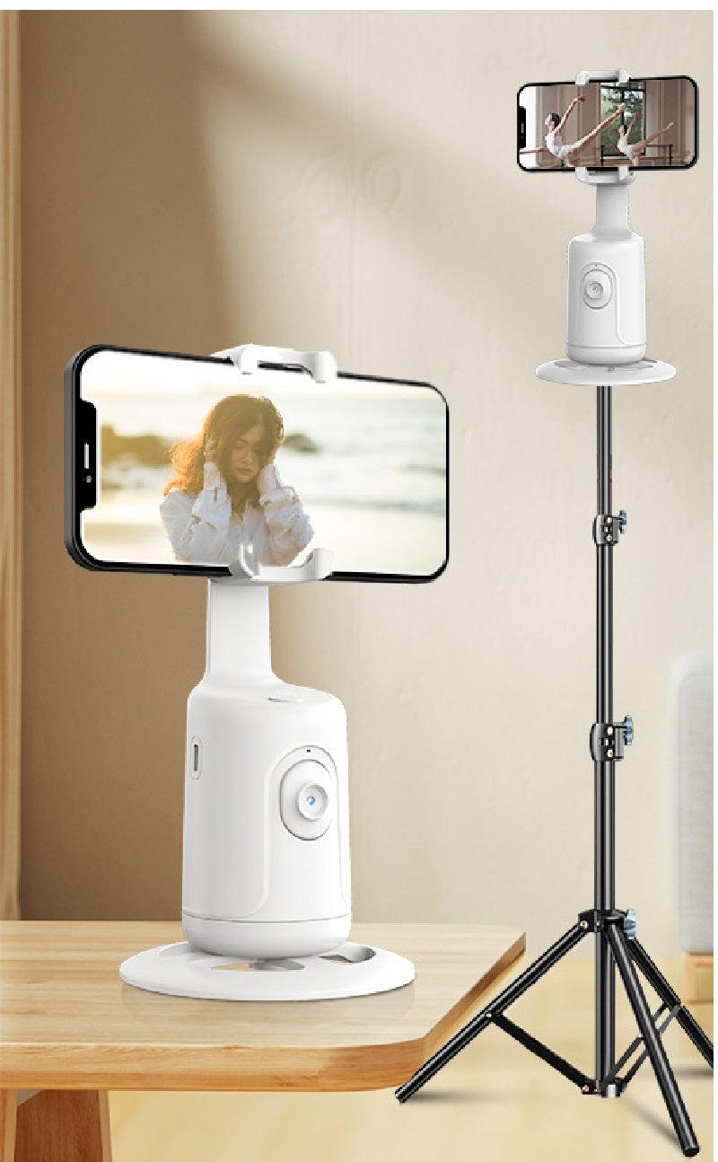 360° AI Face Tracking Phone Gimbal - Auto Stabilizer