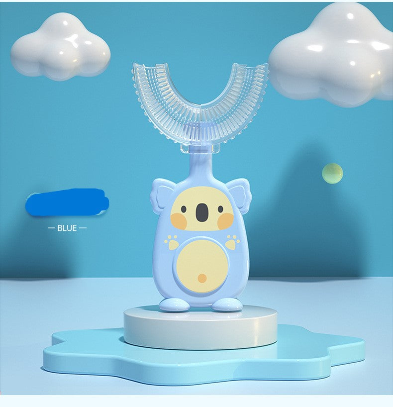 U-Shaped Silicone Toothbrush for Kids