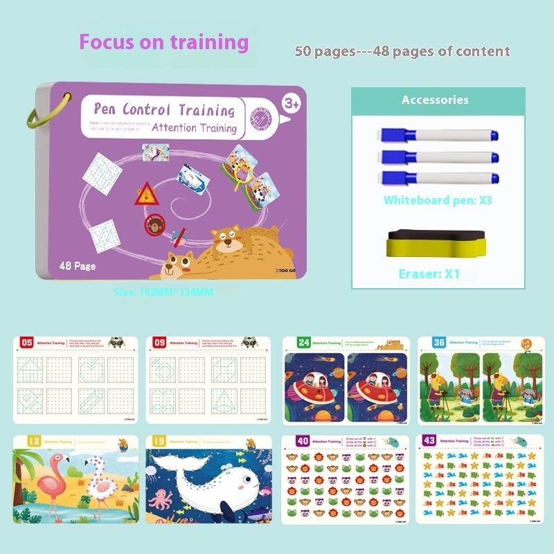 Pen Control Training Cards