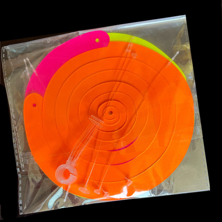 Fluorescent Spiral Party Decorations