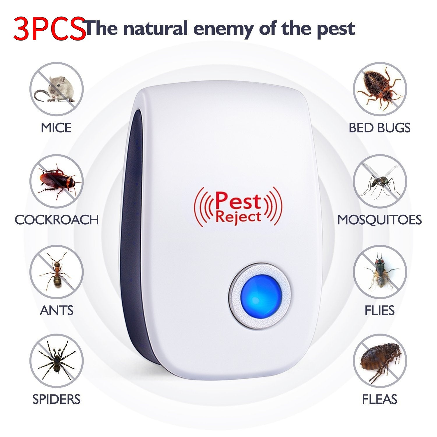 Ultrasonic Pest Repeller - Mosquito & Mouse