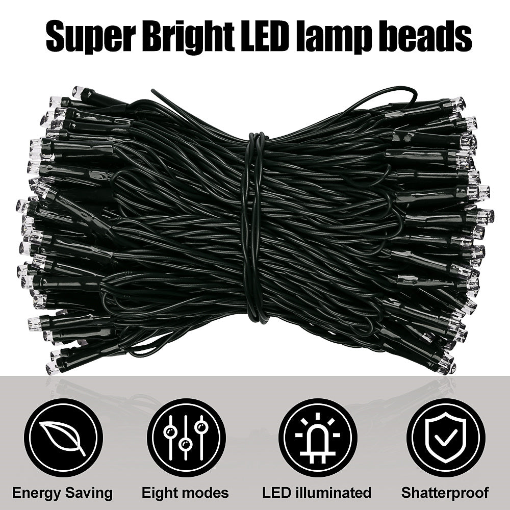 Waterproof Outdoor Solar LED String Lights (23-99ft)