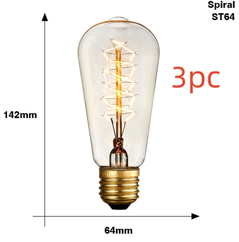 Retro Edison Filament Light Bulb - E27 40W